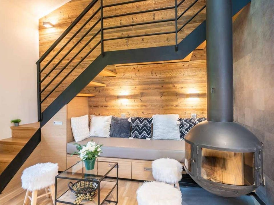 Charmant duplex 60m², 7 pers., rénové, balcon - FR-1-291-743 Apartment in Les Avanchers-Valmorel