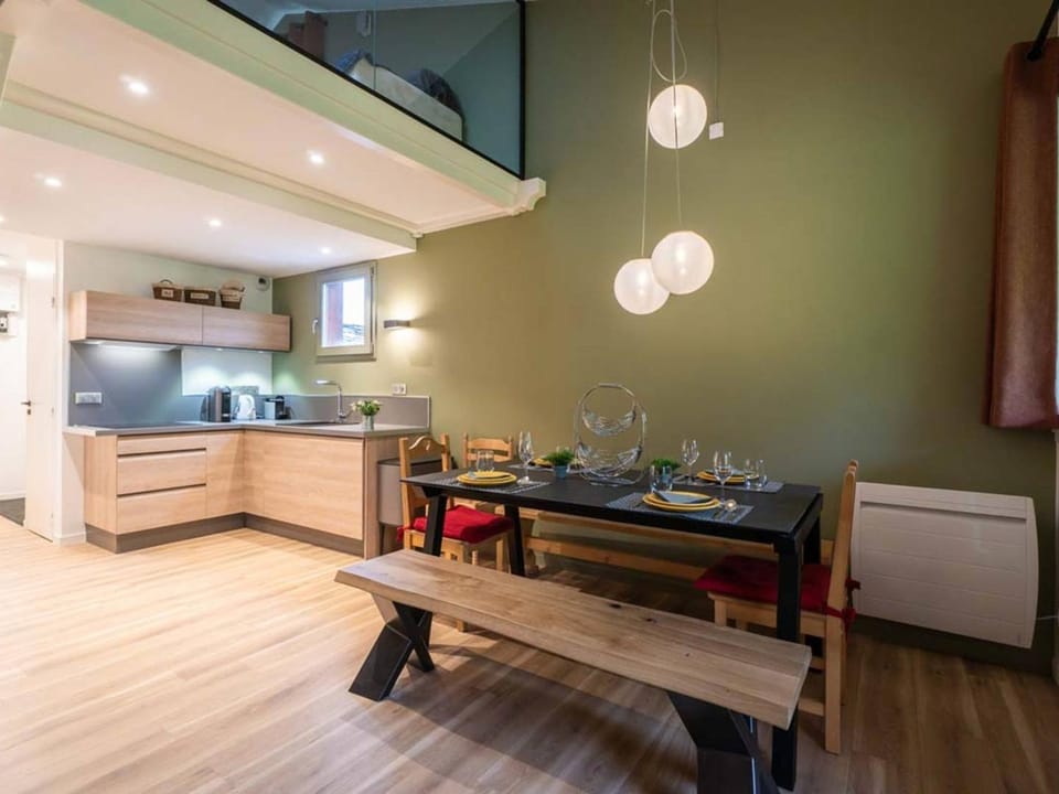 Charmant duplex 60m², 7 pers., rénové, balcon - FR-1-291-743 Apartment in Les Avanchers-Valmorel