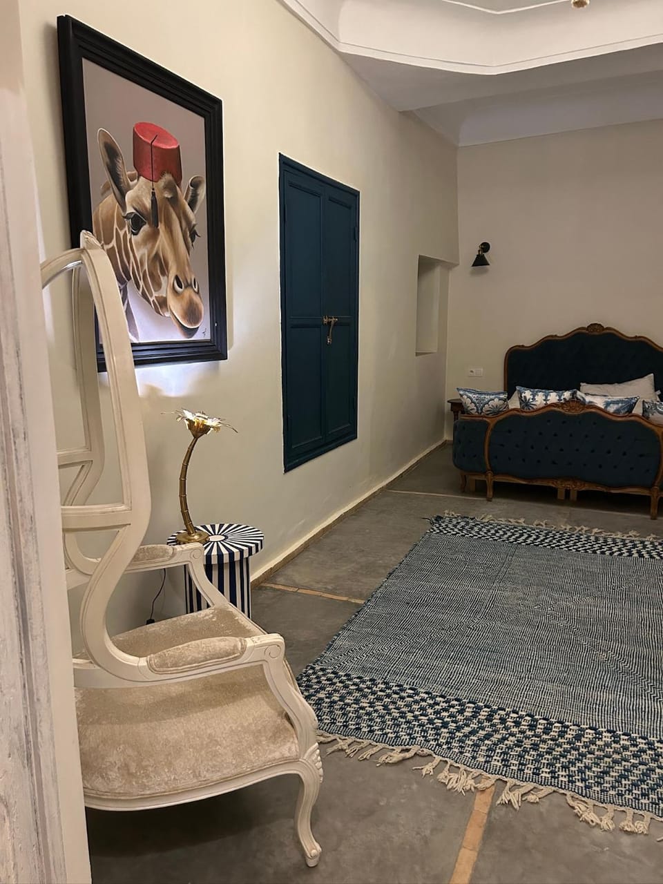 Riad white lotus Villa in Marrakesh