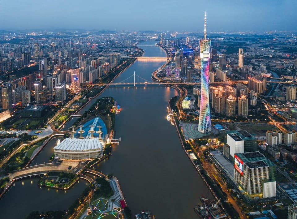 Nearby landmark, Natural landscape, Bird's eye view, City view