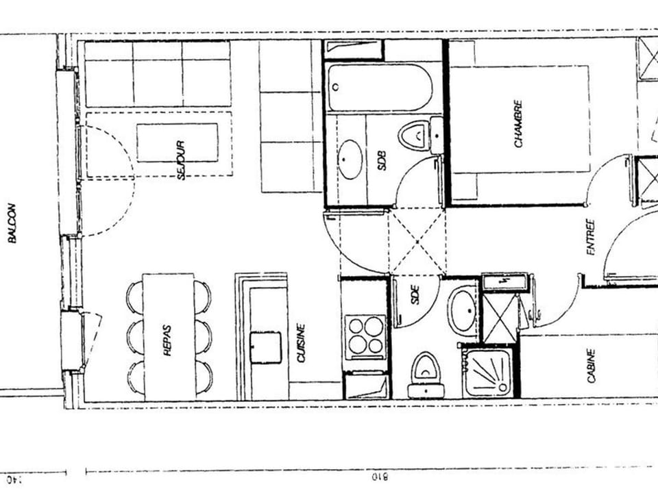Appartement 3 pièces, 6 pers, balcon, animaux acceptés, parking optionnel - FR-1-291-727 Apartment in Les Avanchers-Valmorel