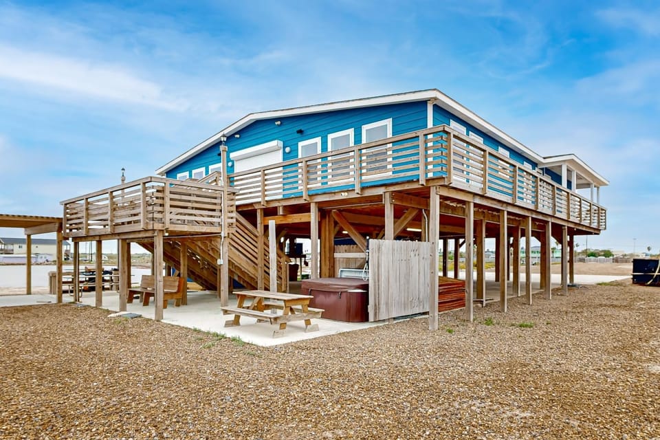 Blessings on the Bay House in Flour Bluff