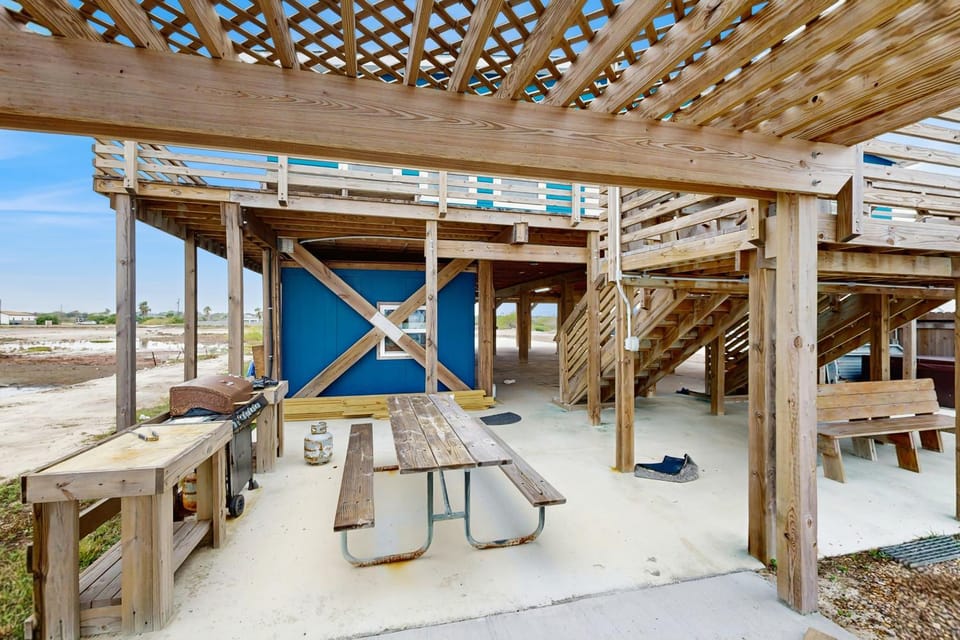 Blessings on the Bay House in Flour Bluff