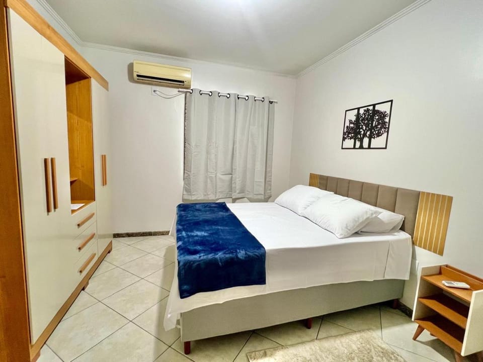 Bed, Photo of the whole room, Bedroom, towels, wardrobe, air conditioner