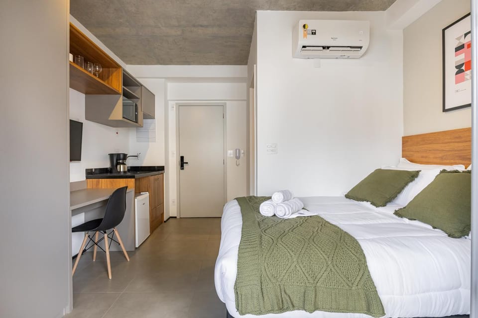 Apto Nobre no ON Lorena Premium SP Apartment in Sao Paulo City