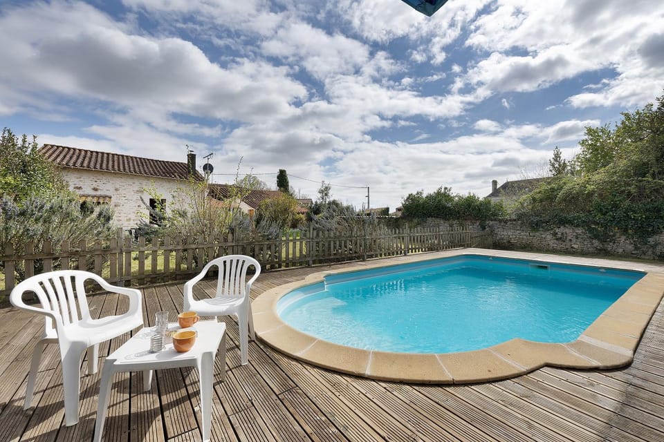 Property building, Living room, Swimming pool