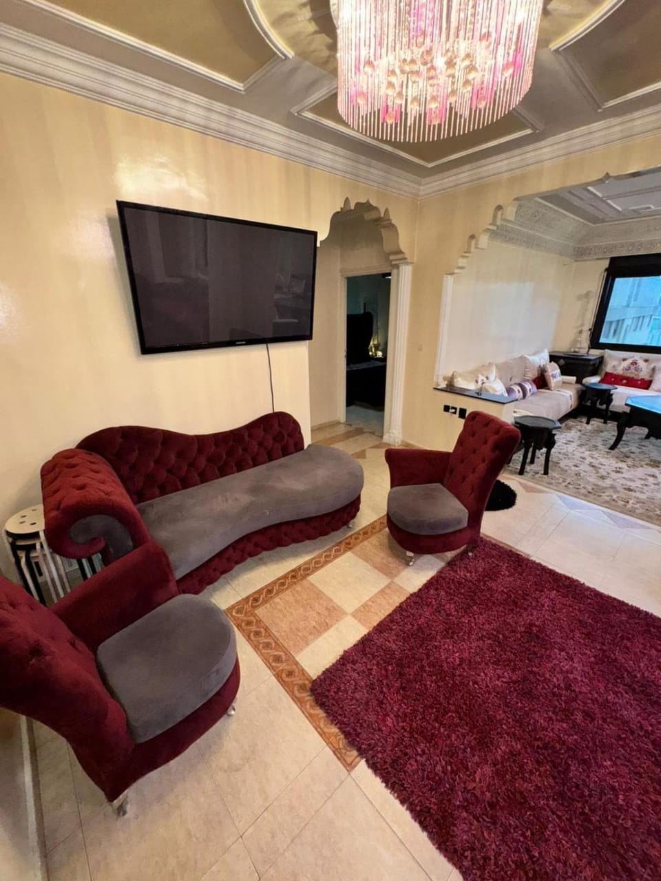 Ideal appartement CAN2025 Grand Stade Rabat Apartment in Rabat
