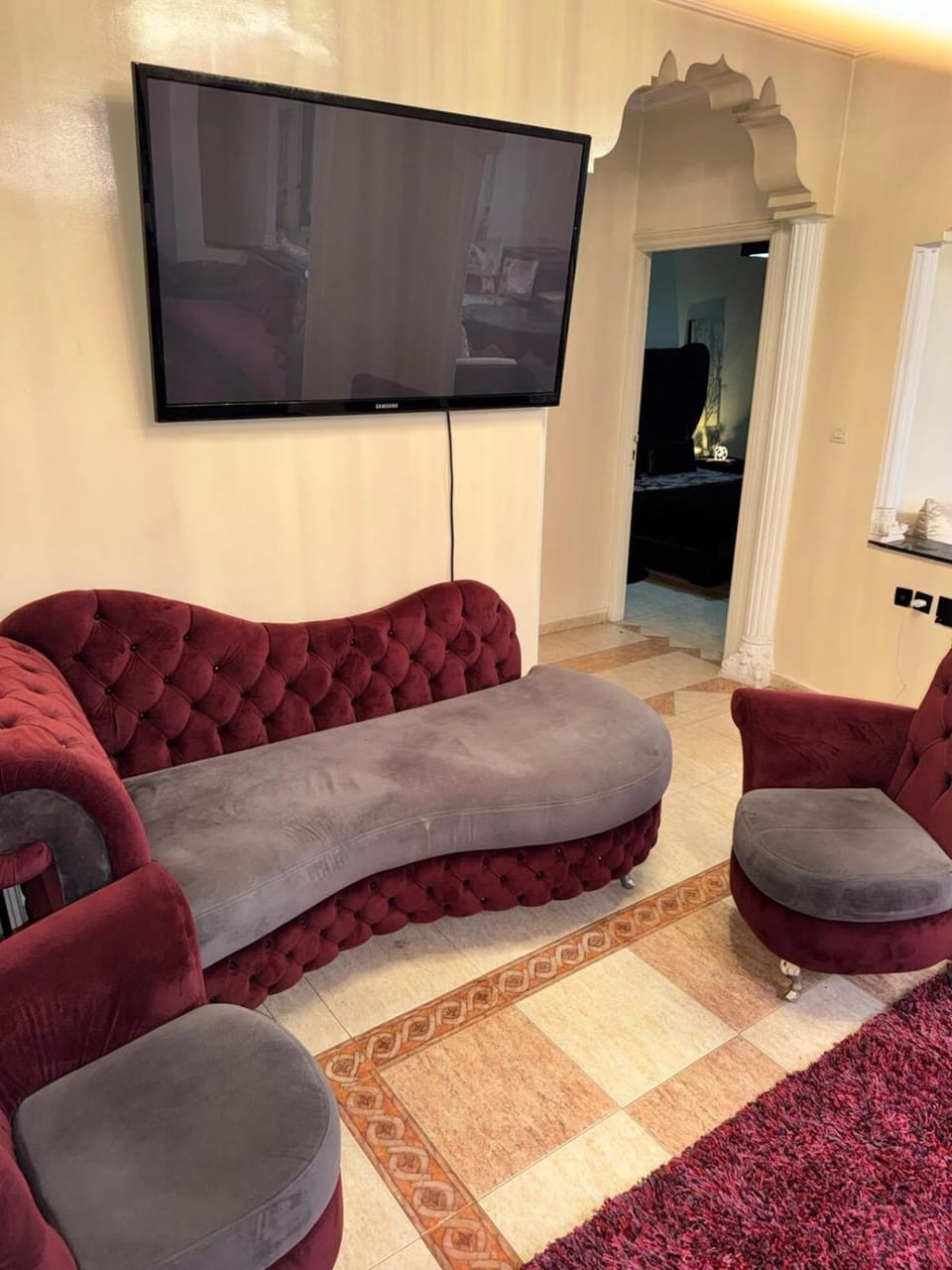 Ideal appartement CAN2025 Grand Stade Rabat Apartment in Rabat