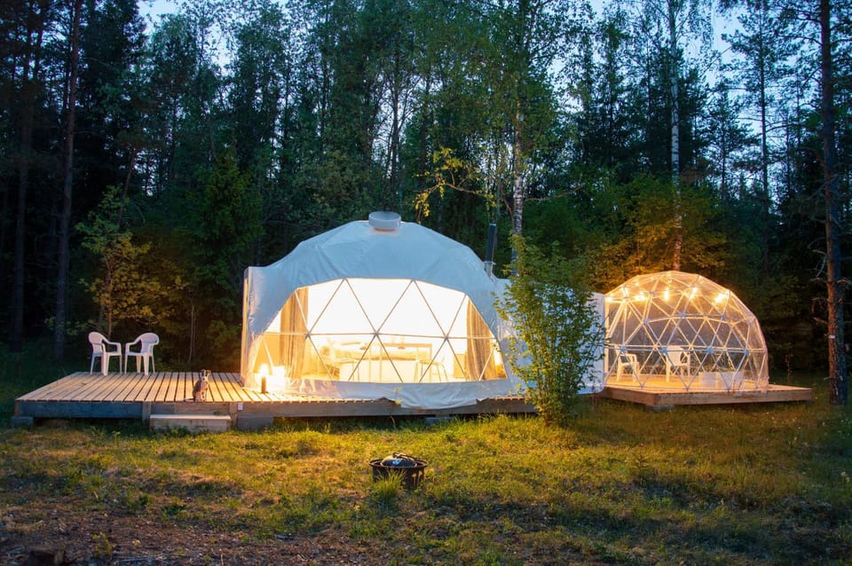 Bubble House glamping tent Odulemma Luxury tent in Harju County, Estonia