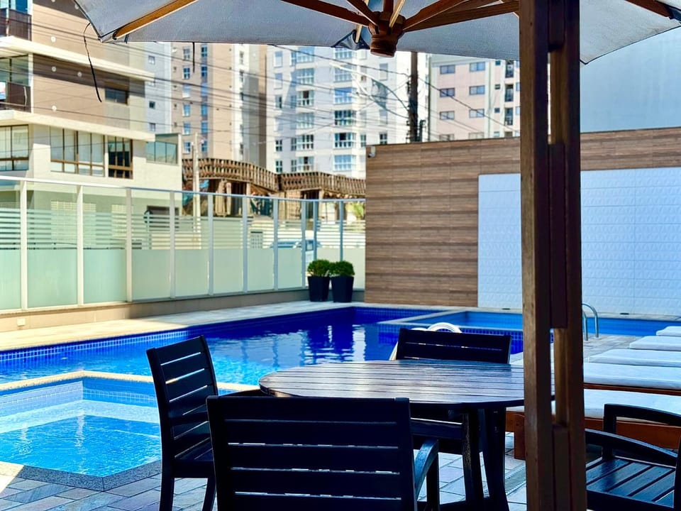 Day, Pool view, sunbed
