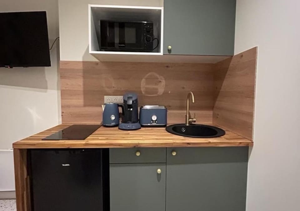 Coffee/tea facilities, Kitchen or kitchenette, toaster