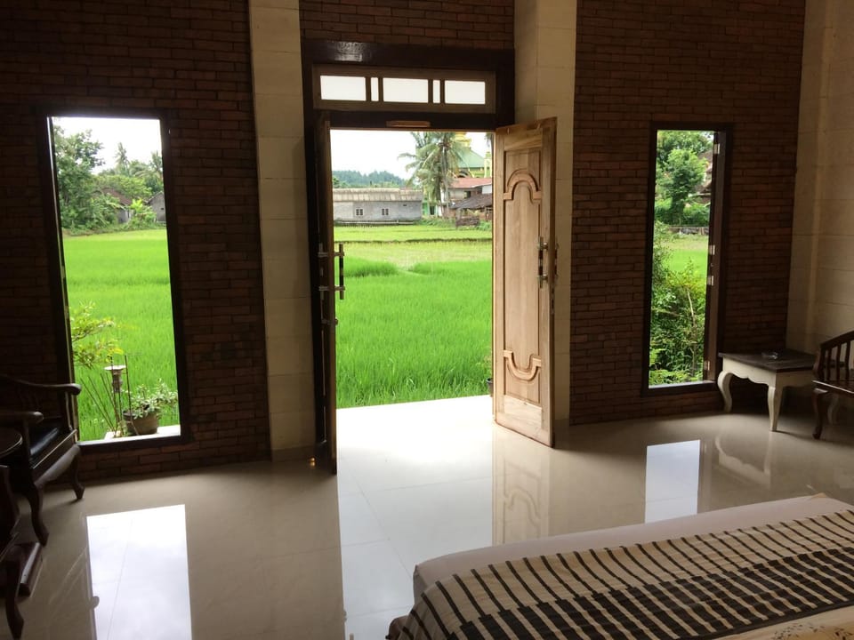 Bedroom, Garden view