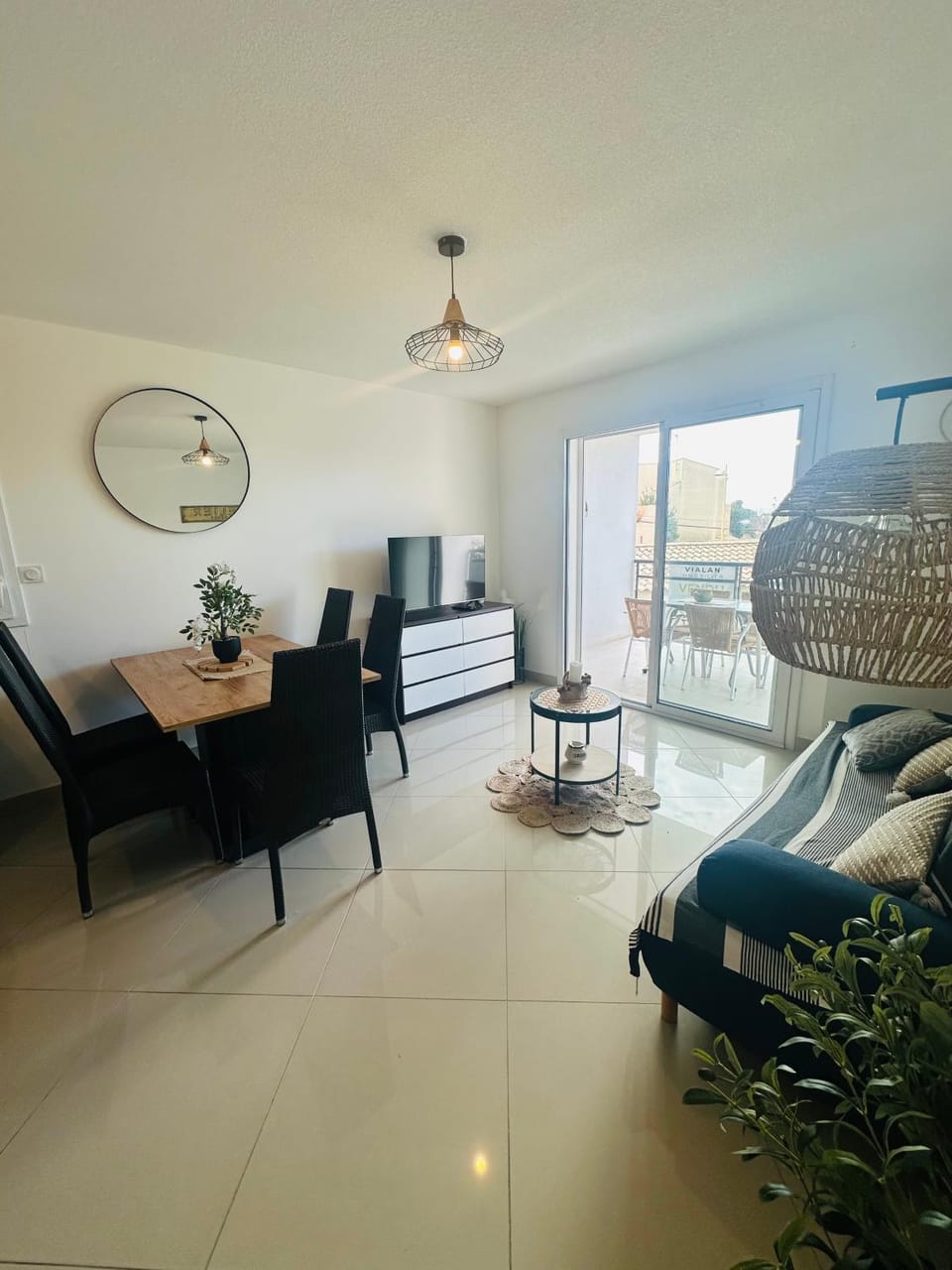 Appartement à la mer , parking privé couvert Apartment in Fleury