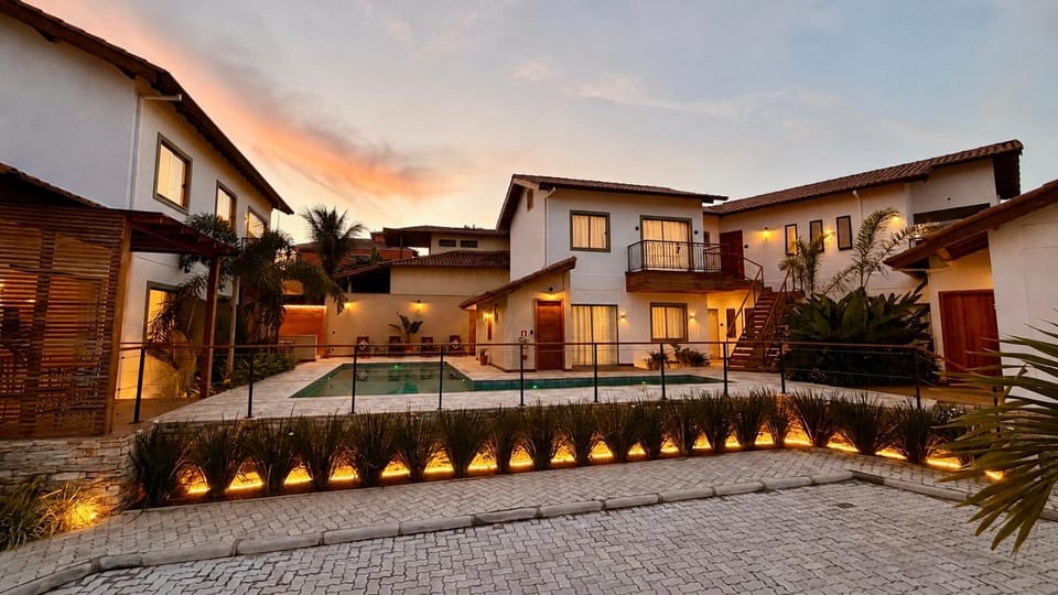 Property building, Pool view, Swimming pool