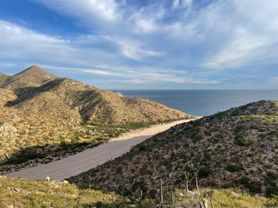 Unique Villa in the desert with panoramic views - 400 mt from secluded beach, reached by 4x4 House in Baja California Sur