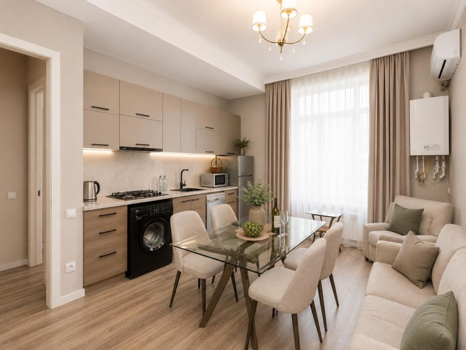Living room, Seating area, dishwasher, pet friendly
