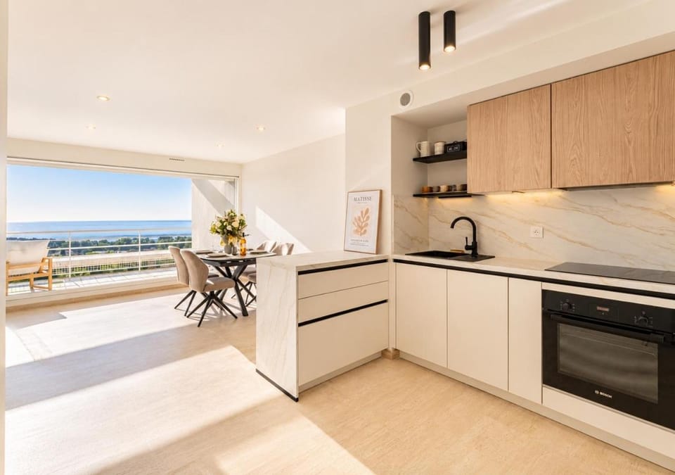 Sea view, kitchen