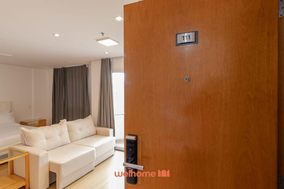 Flat na Bela Vista a 500m do Shopping Frei Caneca Apartment in Sao Paulo City