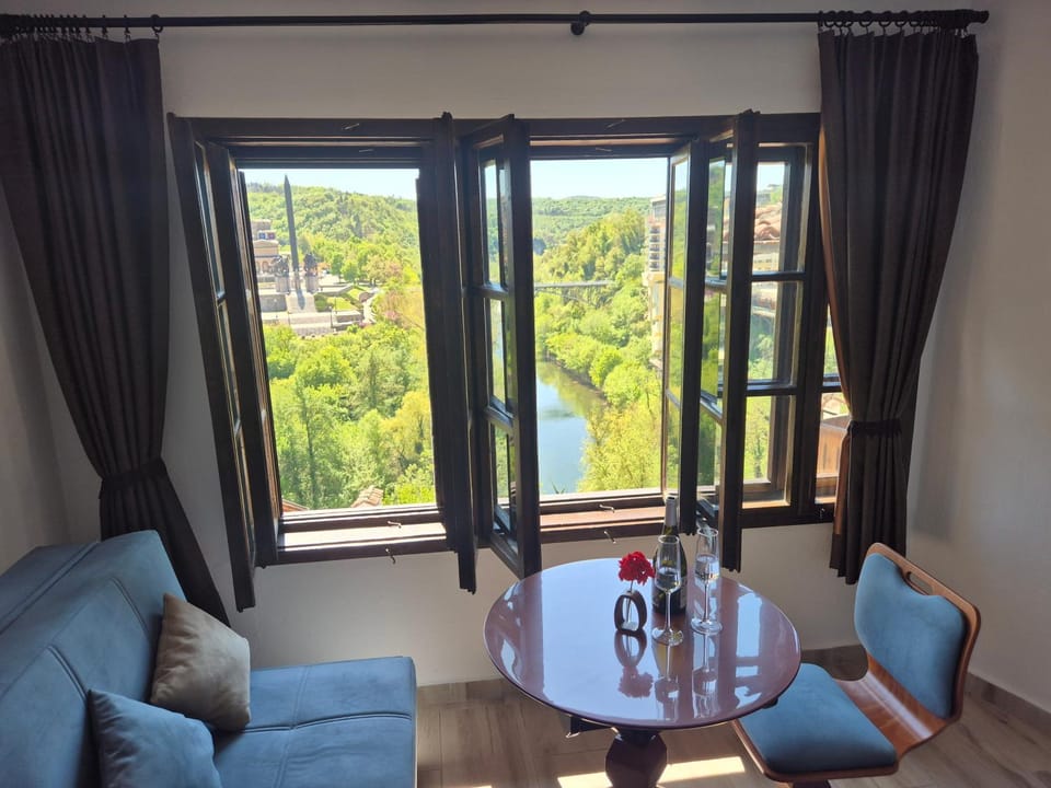 Natural landscape, View (from property/room), Seating area, River view