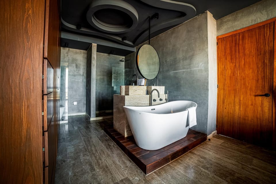 Shower, Bathroom, Bath, towels