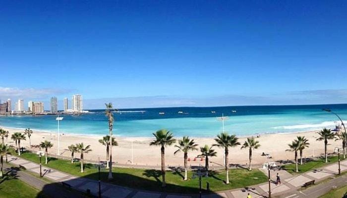 Day, Natural landscape, Beach, City view