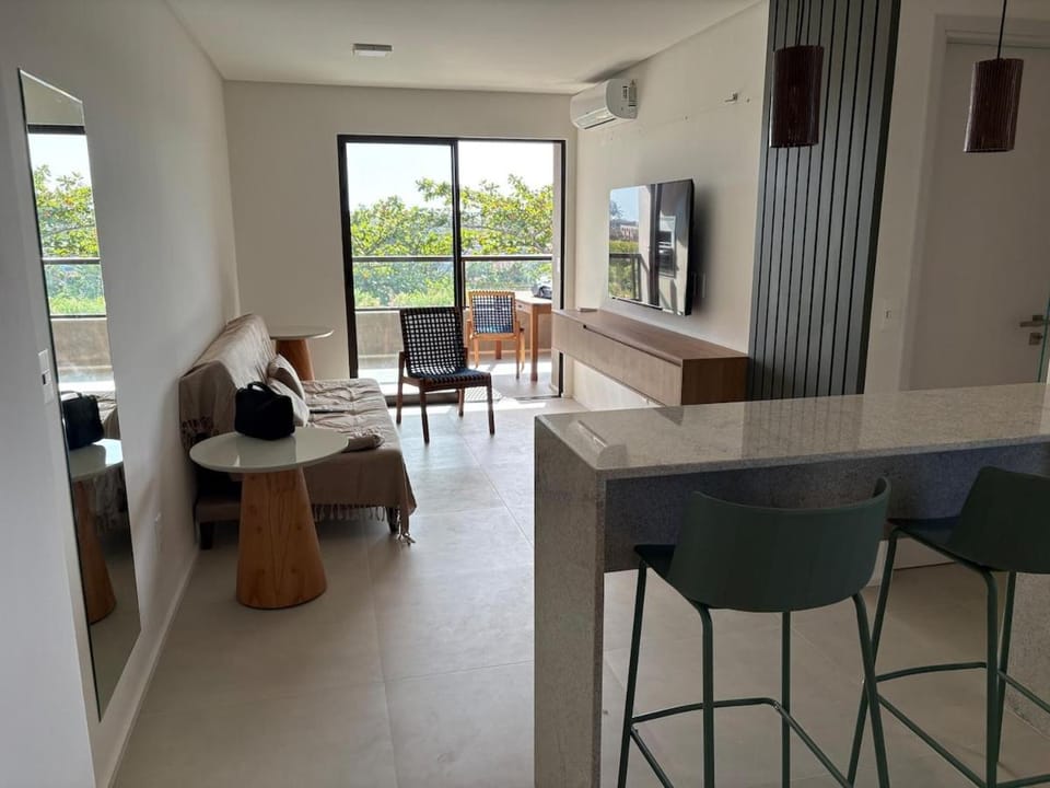 New apartment 60m from the beach Rooftop with pool Apartment in Marechal Deodoro