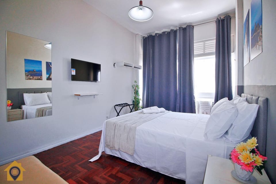 Studio Silencioso p/ 4 Pessoas em Copacabana Apartment in Rio de Janeiro