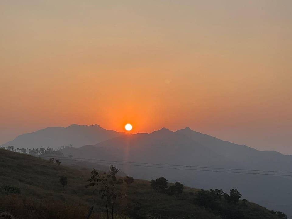 Natural landscape, Sunset