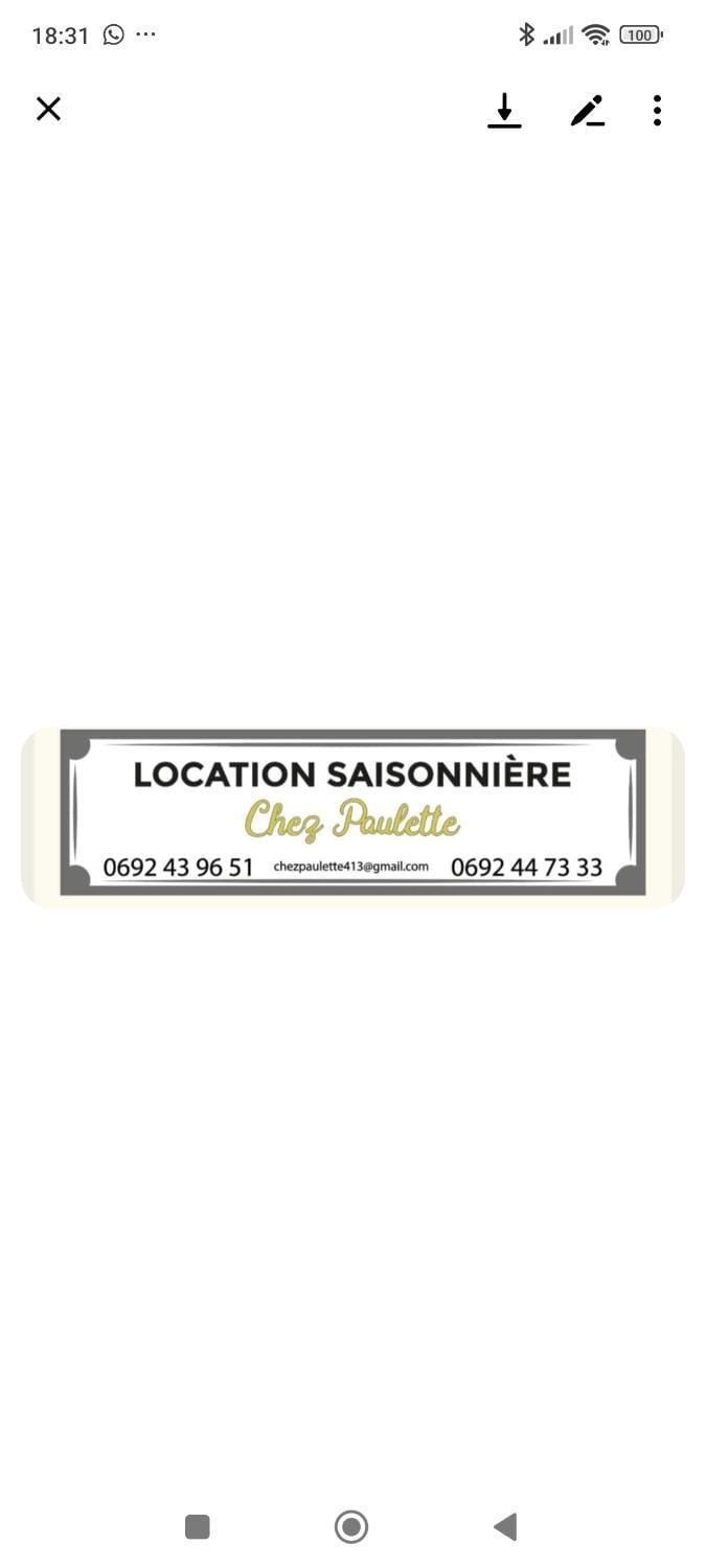 Location saisonnière Chez Paulette House in Réunion