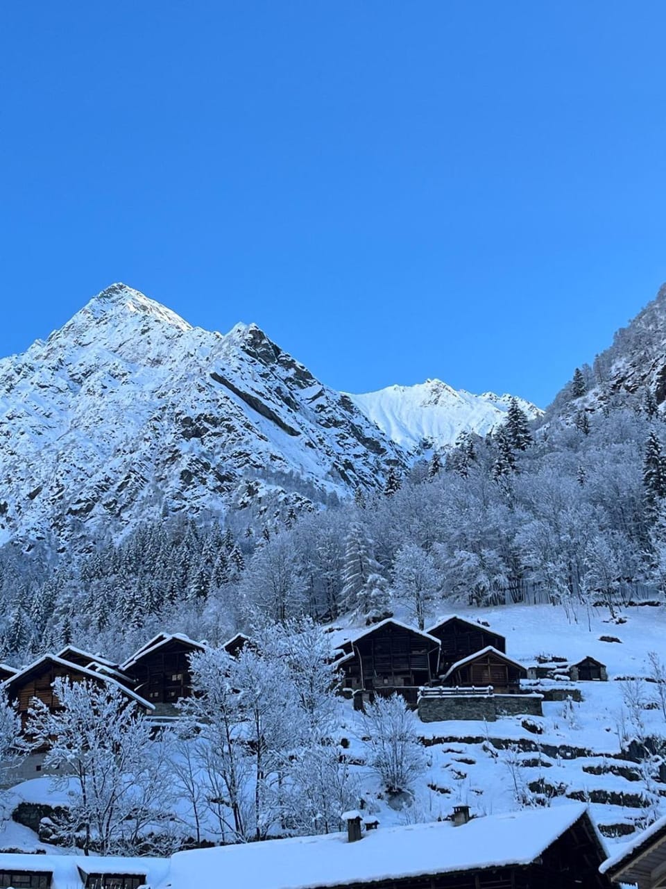 De Schoof, Mini-chalet walser avec une vue époustouflante Chalet in Piedmont