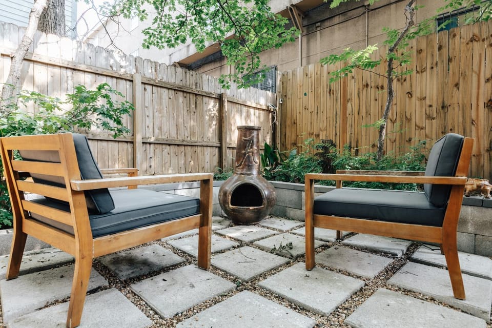 Patio, Seating area, Garden view