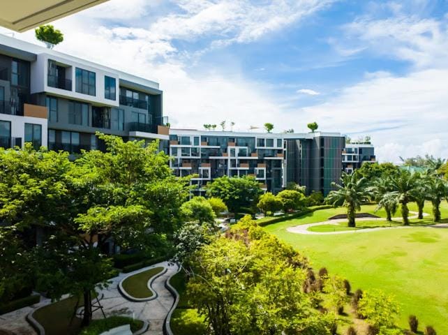 Двухкомнатные апартаменты Laguna Skypark Apartment in Choeng Thale