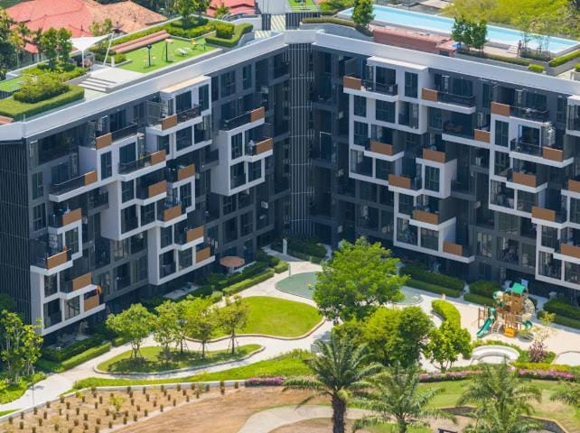 Двухкомнатные апартаменты Laguna Skypark Apartment in Choeng Thale