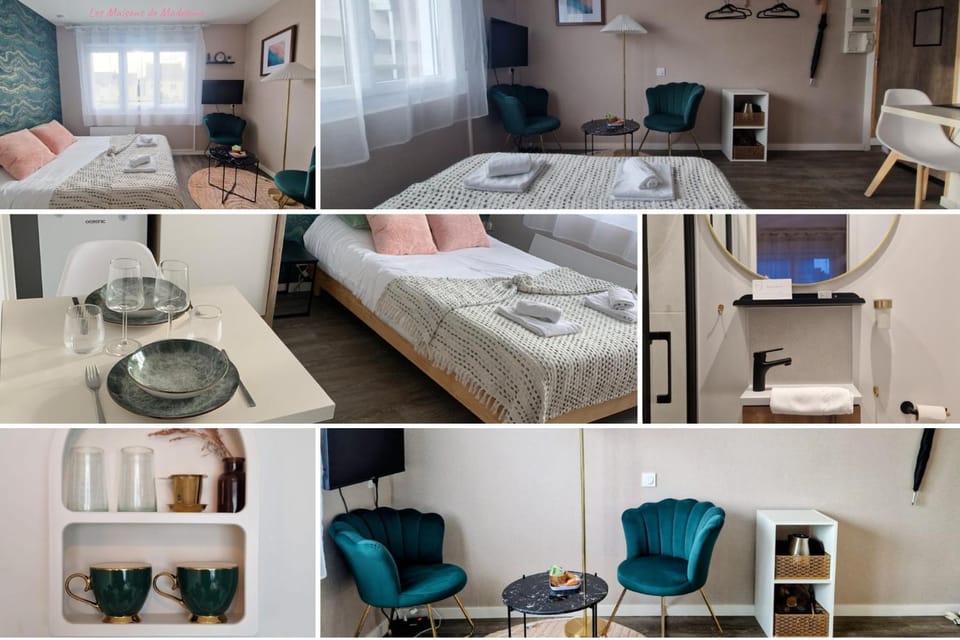 Shower, Bed, Bathroom, TV and multimedia, Kitchen or kitchenette, Seating area, Dining area, towels
