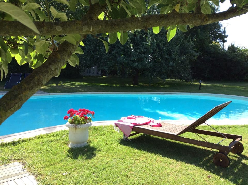 Garden, On site, Pool view, Swimming pool, sunbed