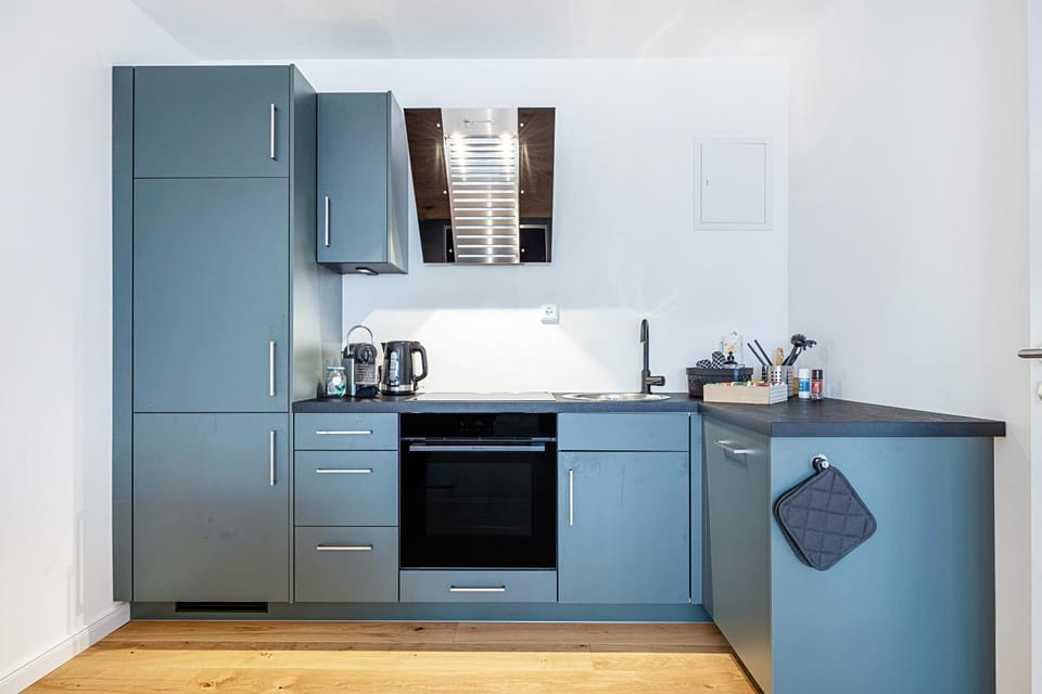 Kitchen or kitchenette, Living room