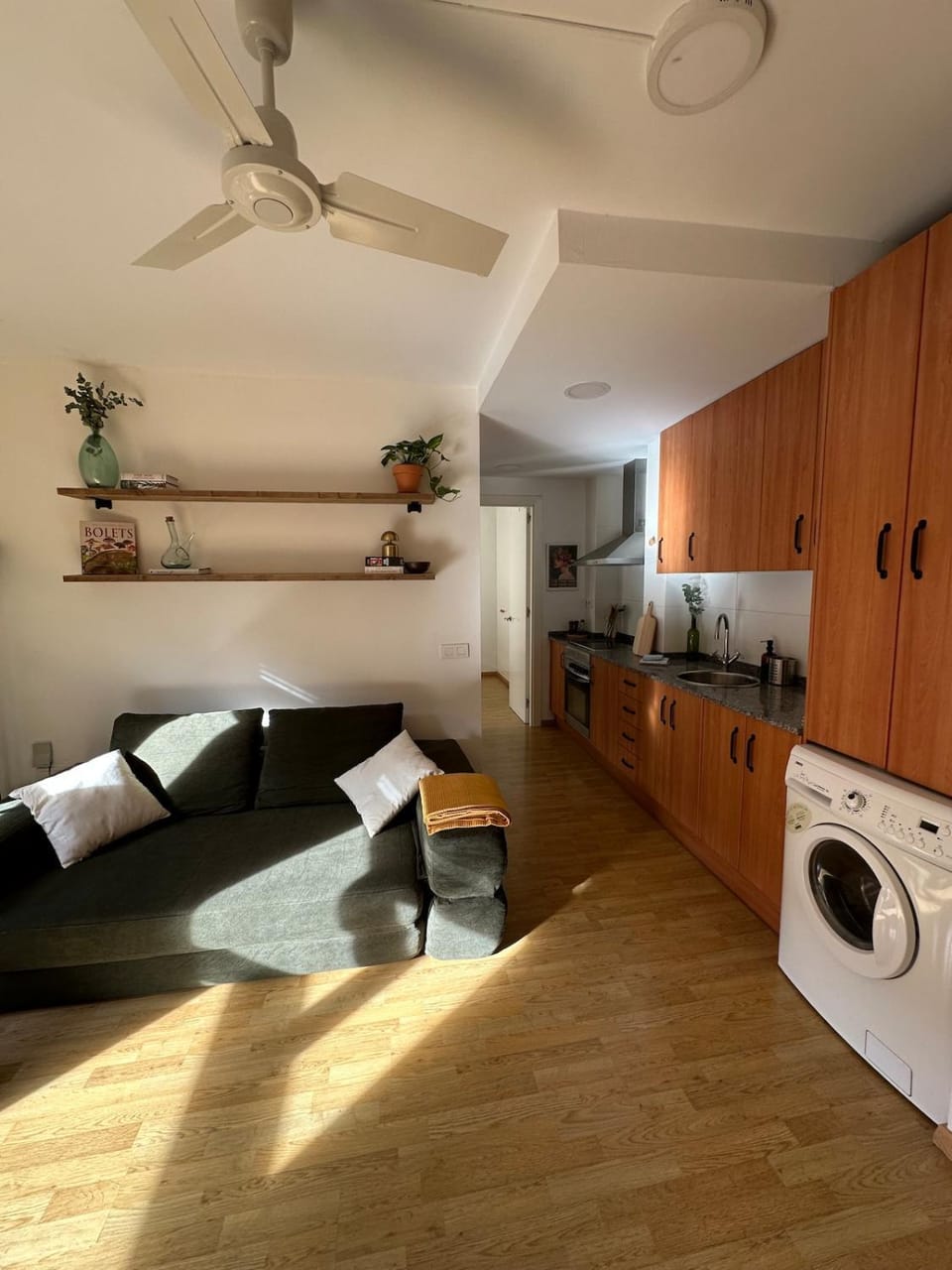Kitchen or kitchenette, Living room
