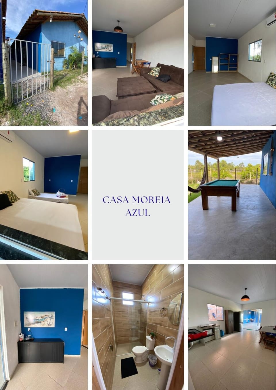 Casa Moréia Azul! House in State of Bahia