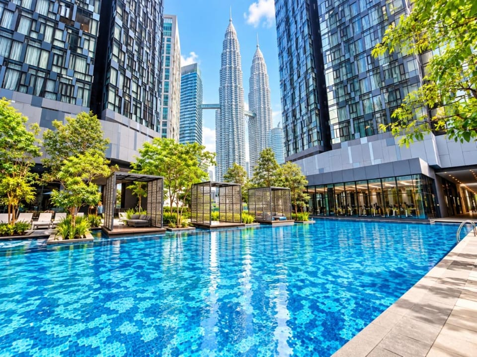Property building, Swimming pool