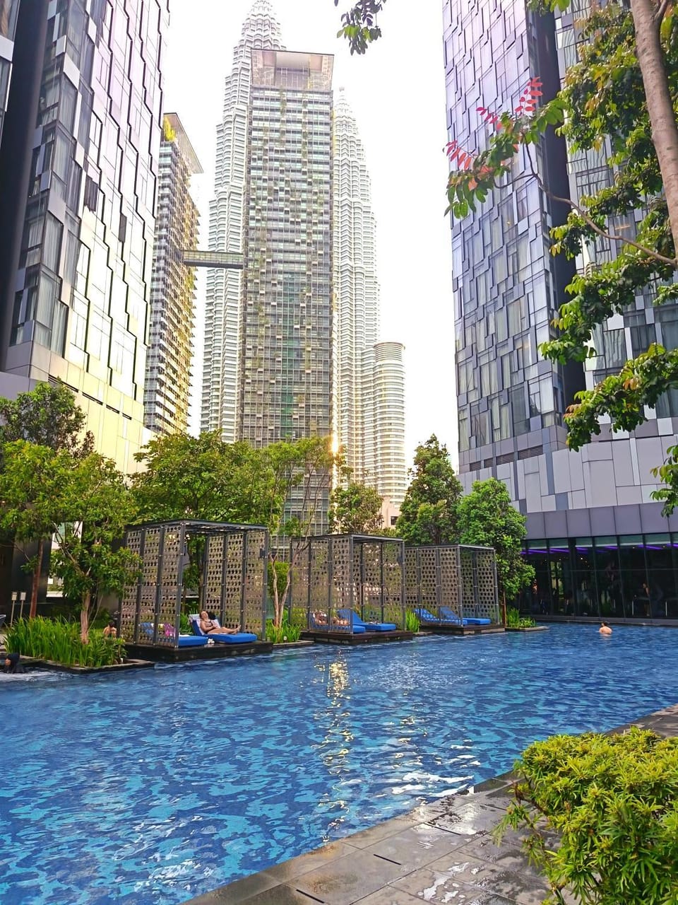 Property building, City view, Swimming pool