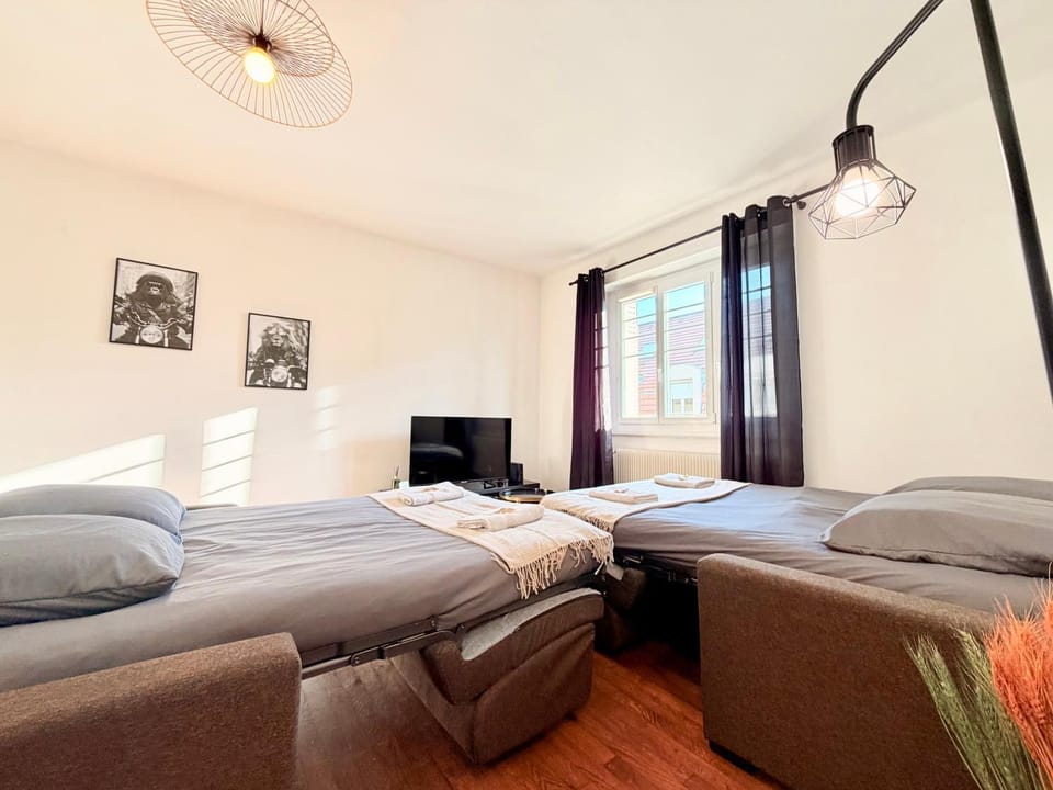 Appartement 8 personnes Proche Gare-Viotte Apartment in Besançon