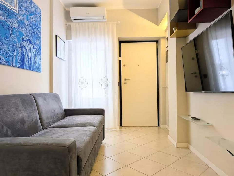 Living room, air conditioner