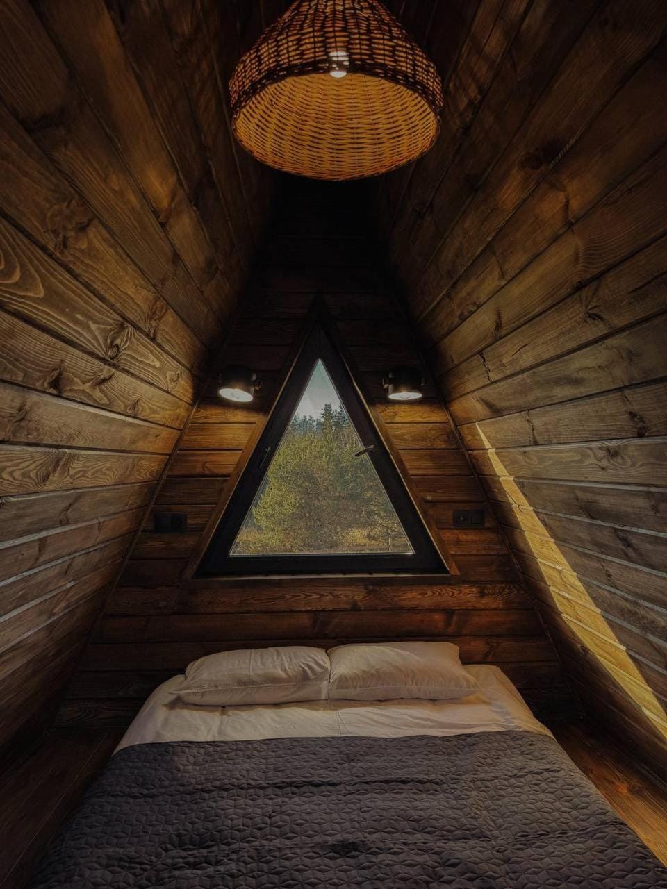 Aframe Shepit House in Ukraine