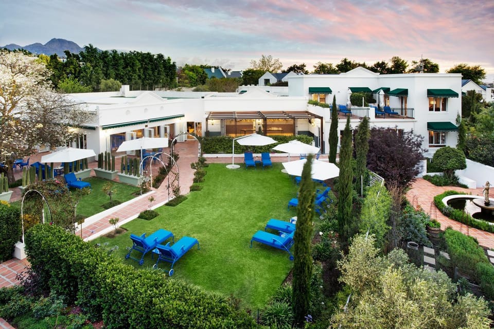 Patio, Garden, Garden view, Sunset