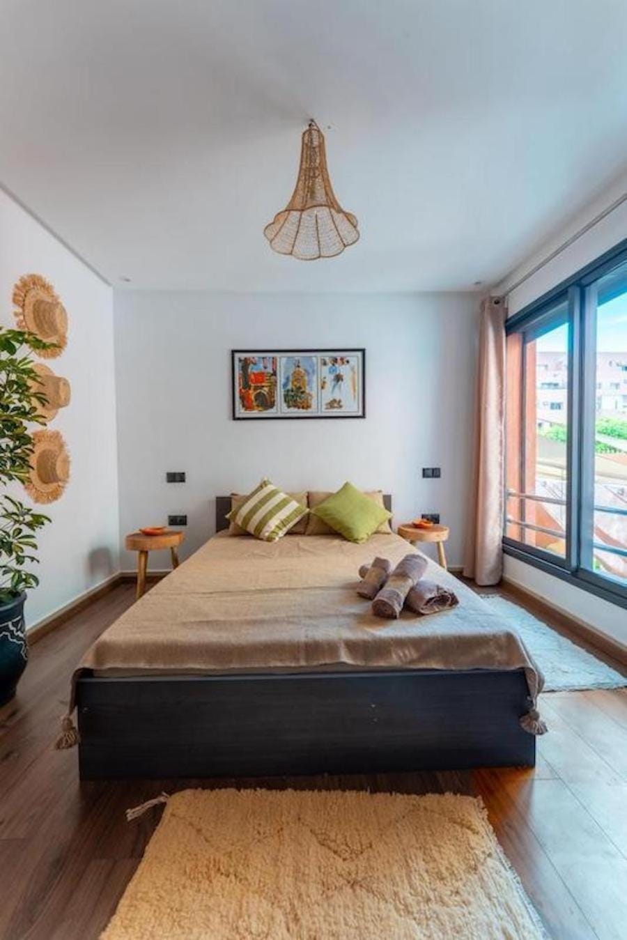 Appartement Design 7 personnes Piscine Rooftop Guéliz Marrakech Apartment in Marrakesh