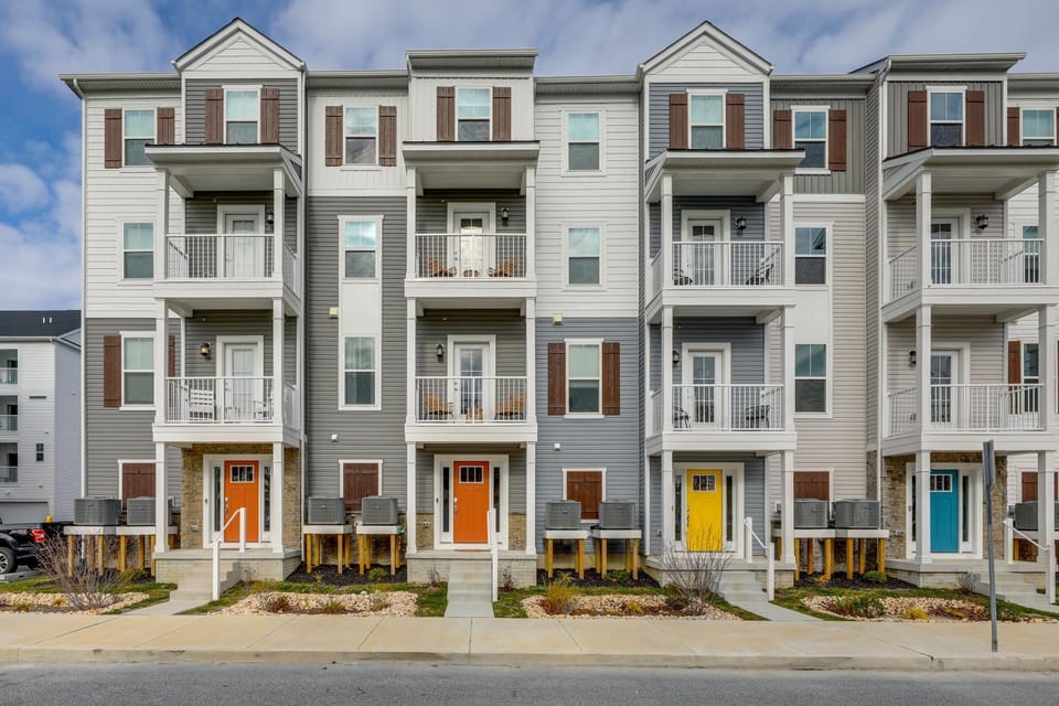 Pool Access! Newly Built Ocean City Townhome House in Ocean City