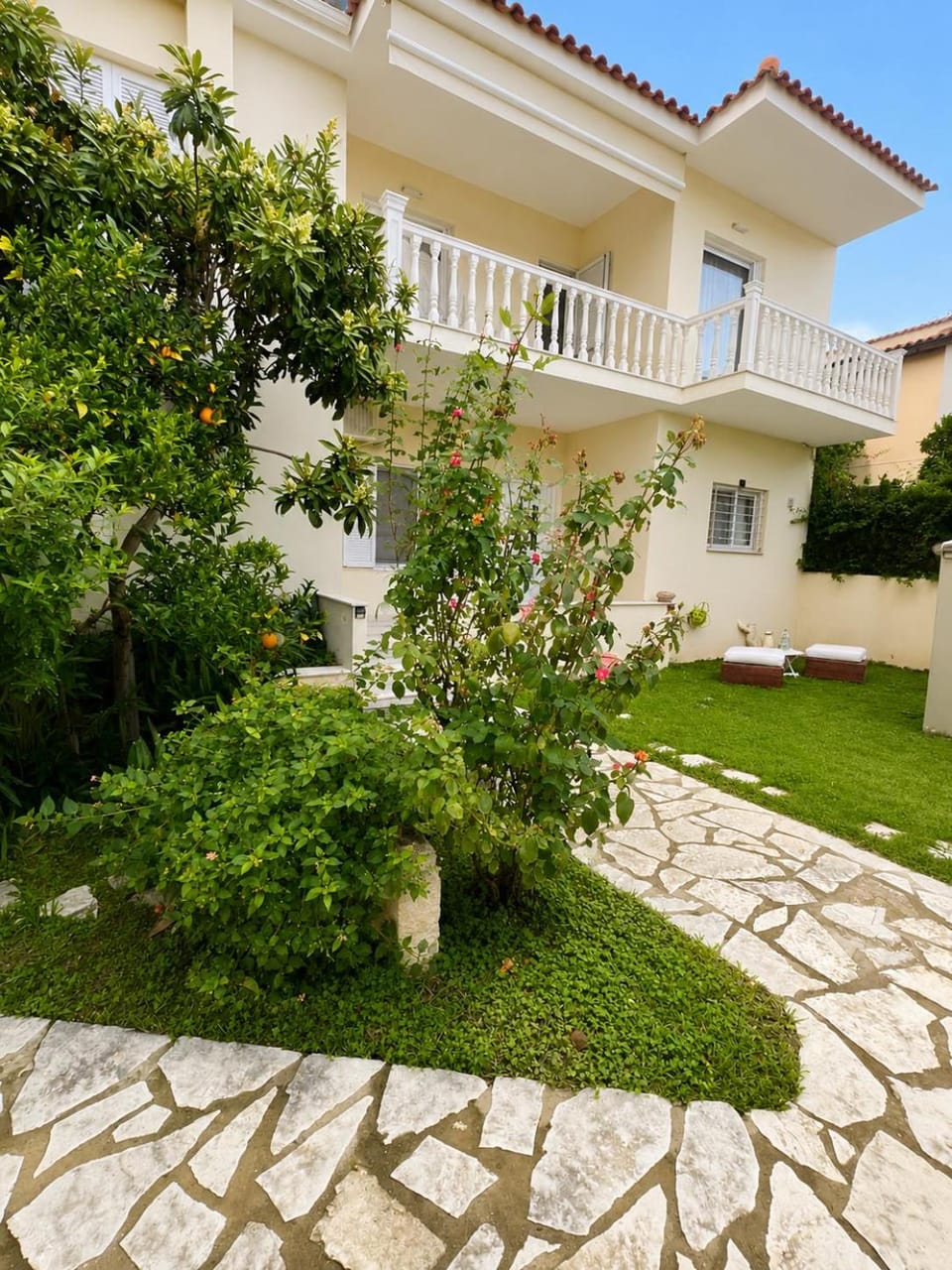 Property building, Garden, Garden view