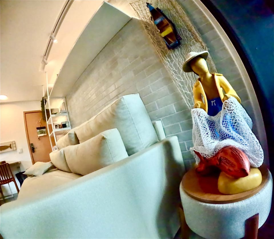 Villa Oceânica de Charme Literário - Arte, Piscina Privativa e Conforto com Acesso à praia - Beach Access Apartment in Ipojuca