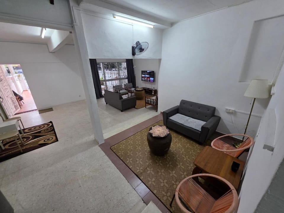 Living room, air conditioner