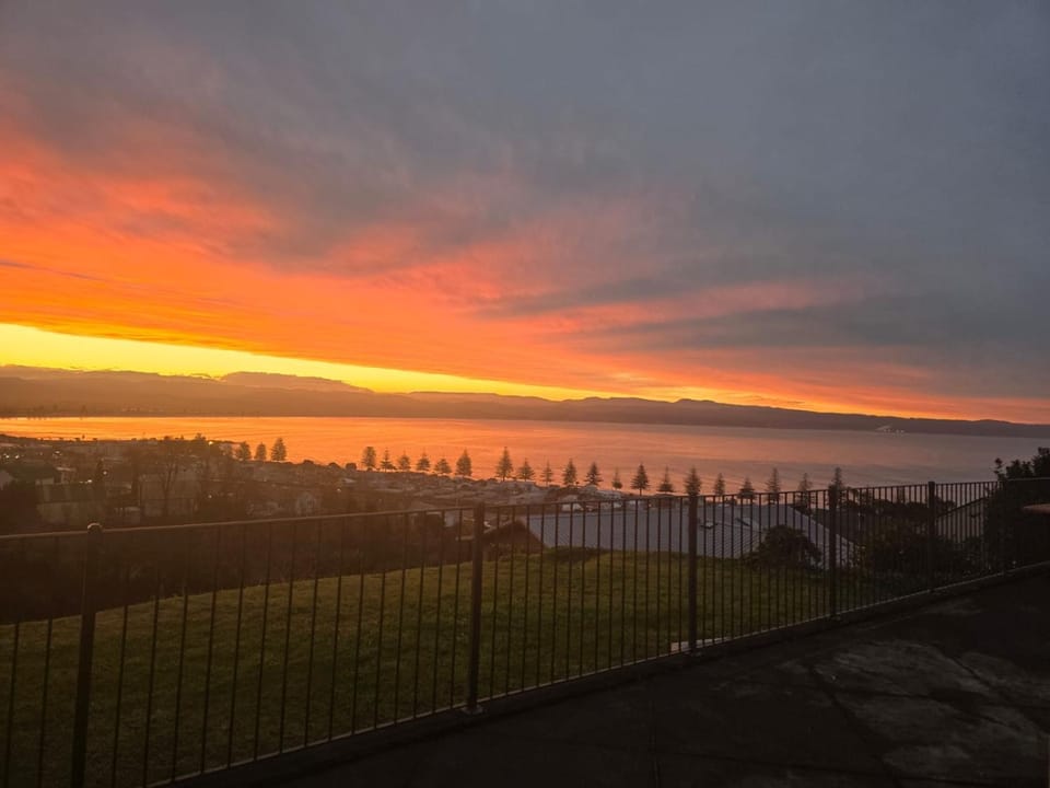 Natural landscape, Sea view, Sunset
